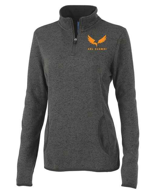 Heathered Fleece Pullover