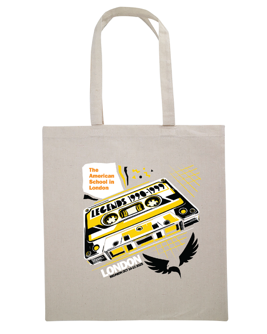 Mix Tape Natural Tote